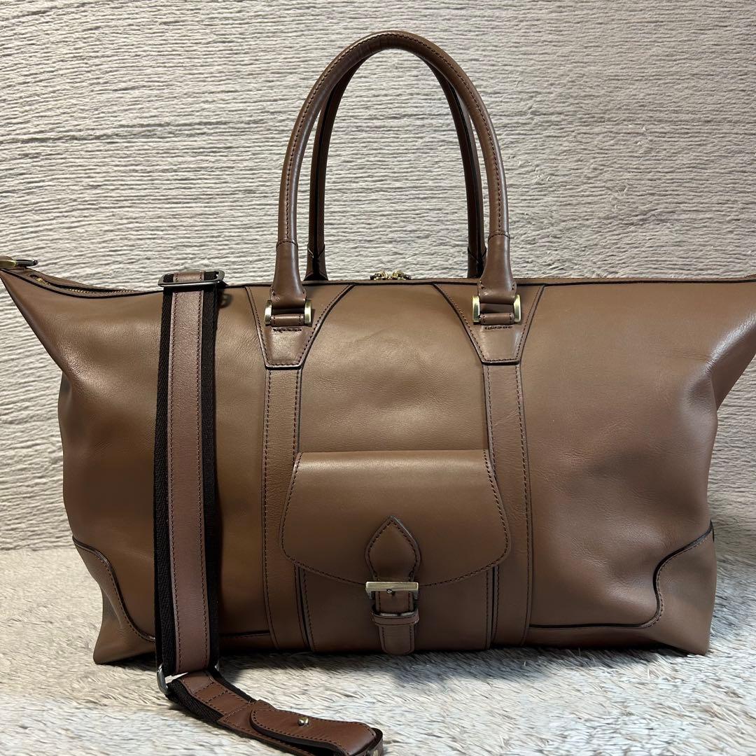 PELLE MORBIDA ペッレ モルビダ　ボストンバッグ　2wayショルダー