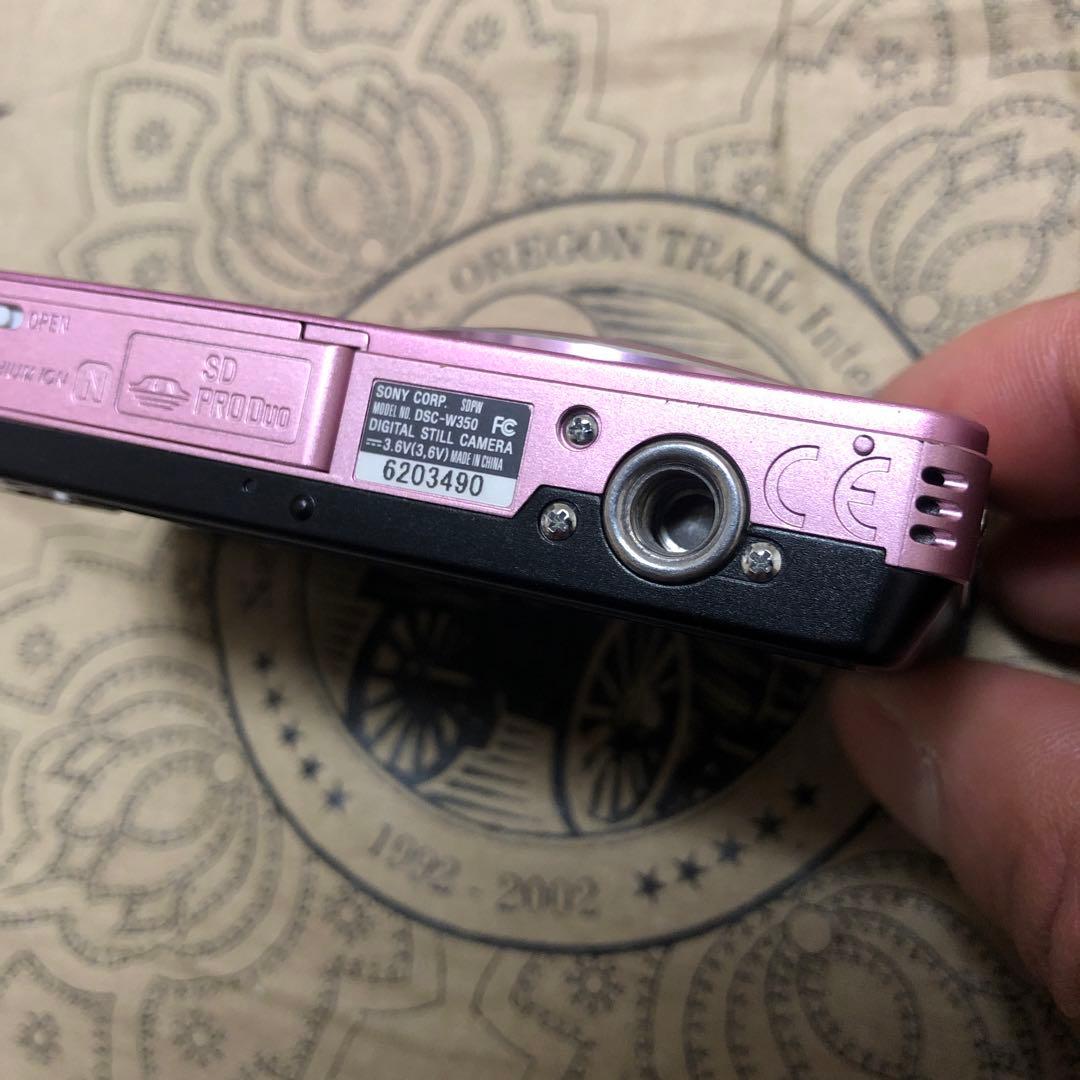 完品 SONY Cyber-shot DSC-W350 デジカメ コンデジ 美品