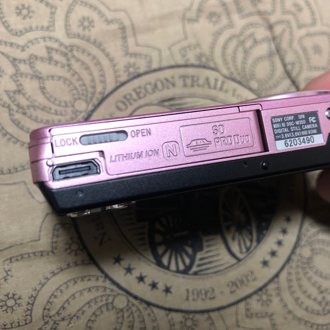 完品 SONY Cyber-shot DSC-W350 デジカメ コンデジ 美品