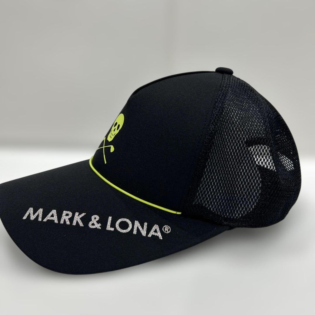 新品❤️MARK&LONA スカルキャップ ブラック