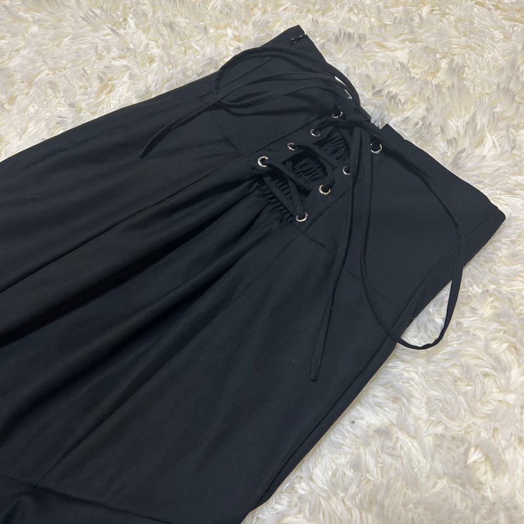 【美品】dazzlinバックレースアップアシメマーメイドスカート