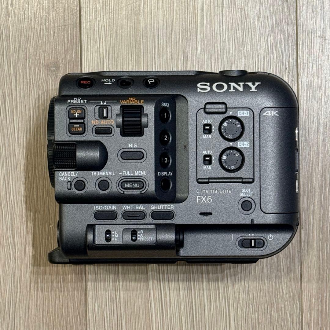 SONY FX6 業務用ビデオカメラ本体+バッテリー
