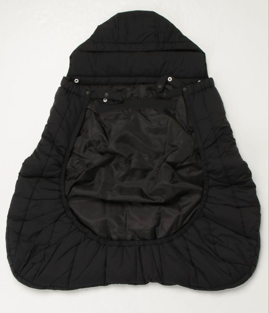 THE NORTH FACE ブラックダウンベビー シェル ブランケット