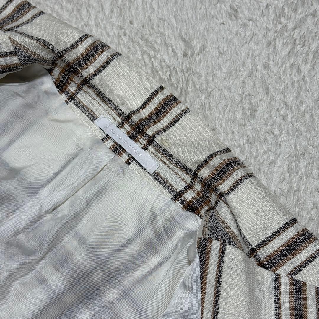 新品タグ付 TAGLIATORE リネンテーラードジャケット 50 XL 春夏