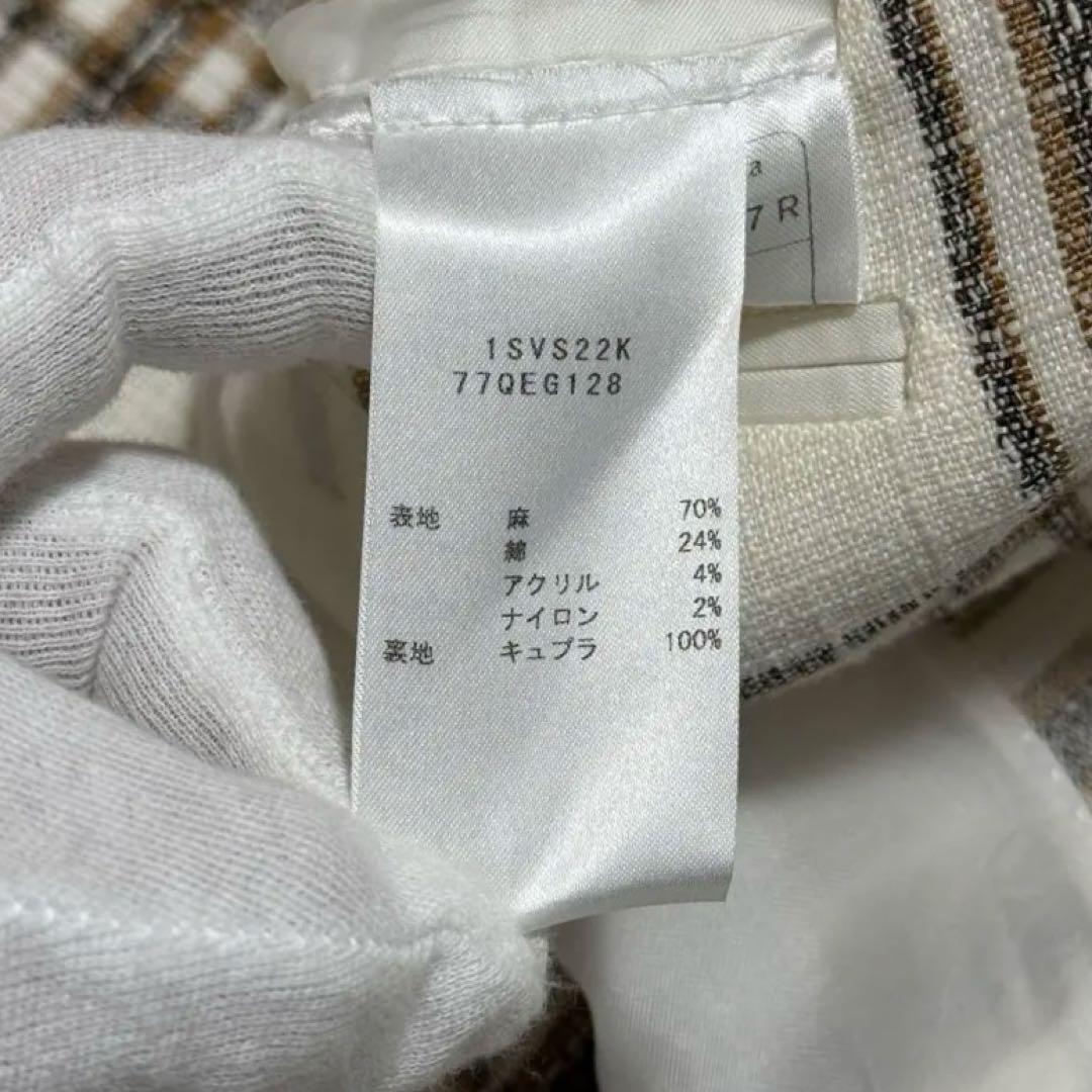 新品タグ付 TAGLIATORE リネンテーラードジャケット 50 XL 春夏