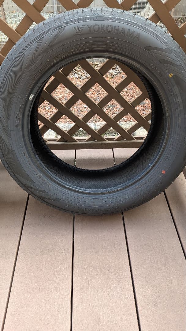 新車外し 40アルファード 225/60R18 タイヤのみ 2025年34週製