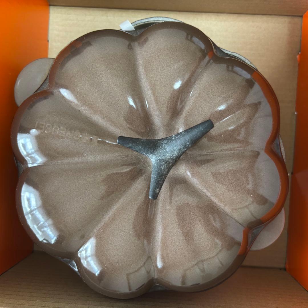 LE CREUSET パンプキン型鍋 ブラウン 約22cm