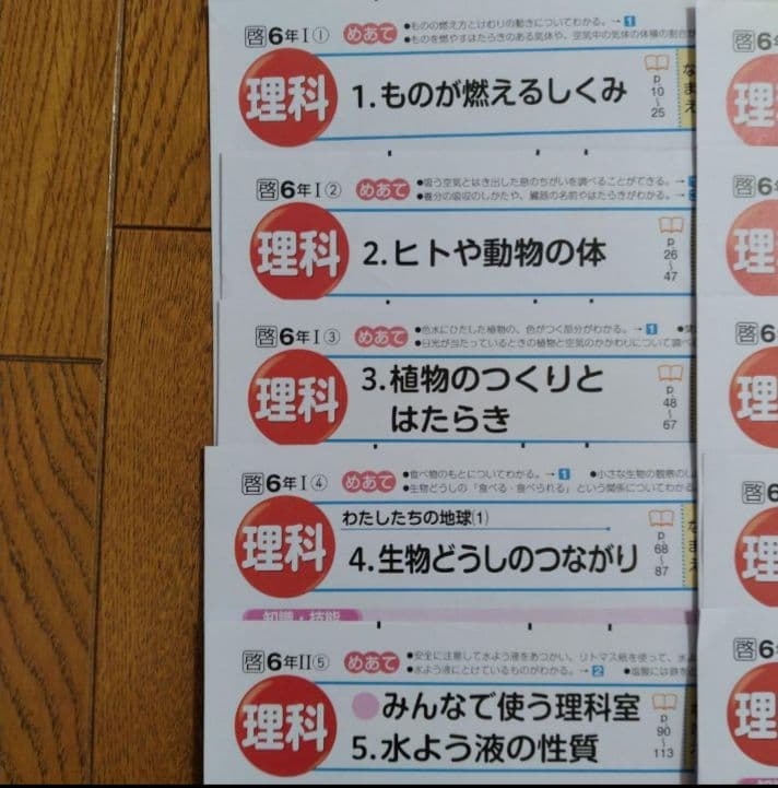 小6　理科　令和7年度　理科　カラーテスト　啓林館　青葉出版