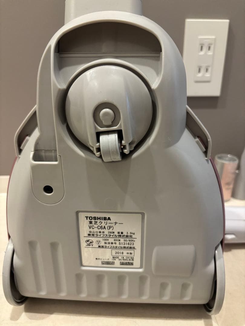 中古TOSHIBA 掃除機サイクロン　VC-C6A 掃除機