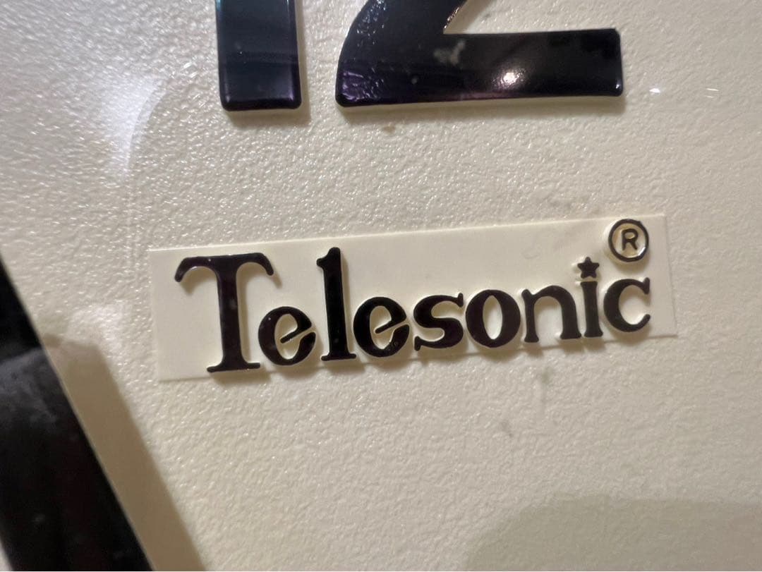 Telesonic 壁掛け時計 インテリア 昭和レトロ 大 アンティーク
