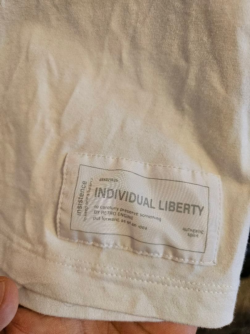 アダムスジャグラーRTEG ホワイト Tシャツ