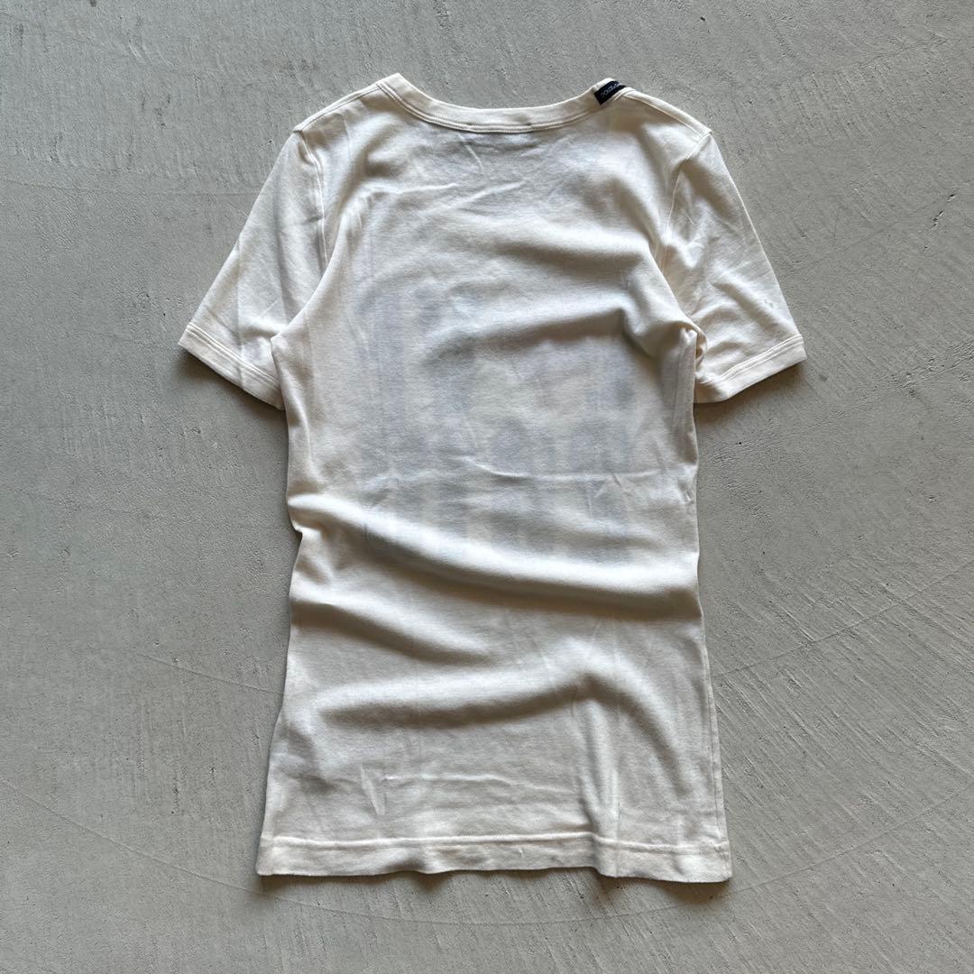 トップス dolce&gabbana I LOVE 2010 tee white