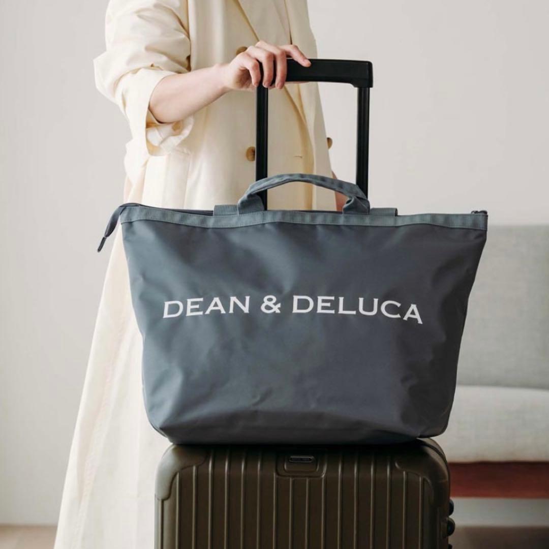 《数量限定》 DEAN&DELUCA トラベルバッグ チャコールグレー 2026