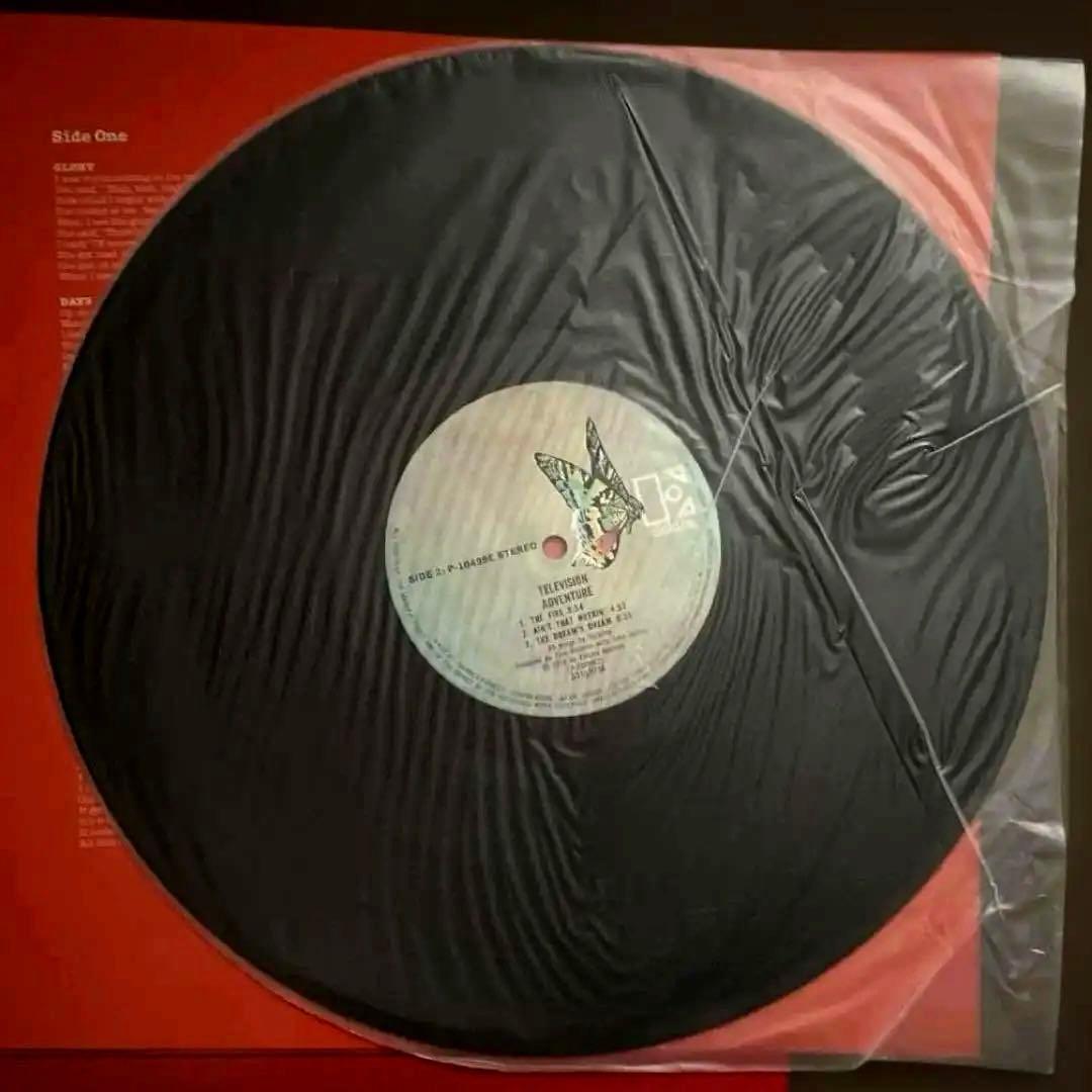 【国内盤/帯付】テレビジョン TELEVISION ADVENTURE レコード