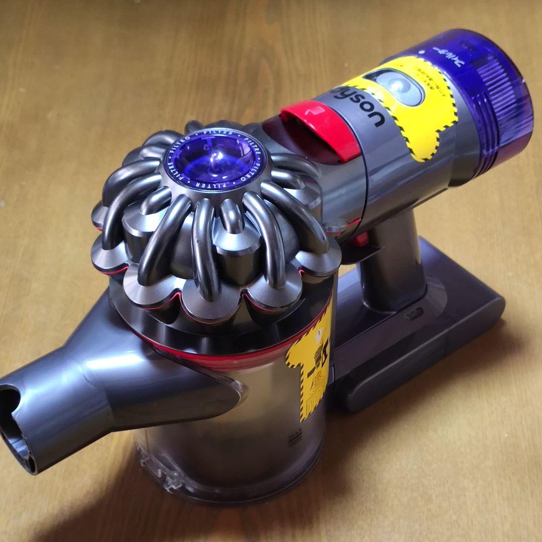 ダイソンV8SV10K掃除機 完全分解清掃済み 動作品 純正バッテリー2つセット