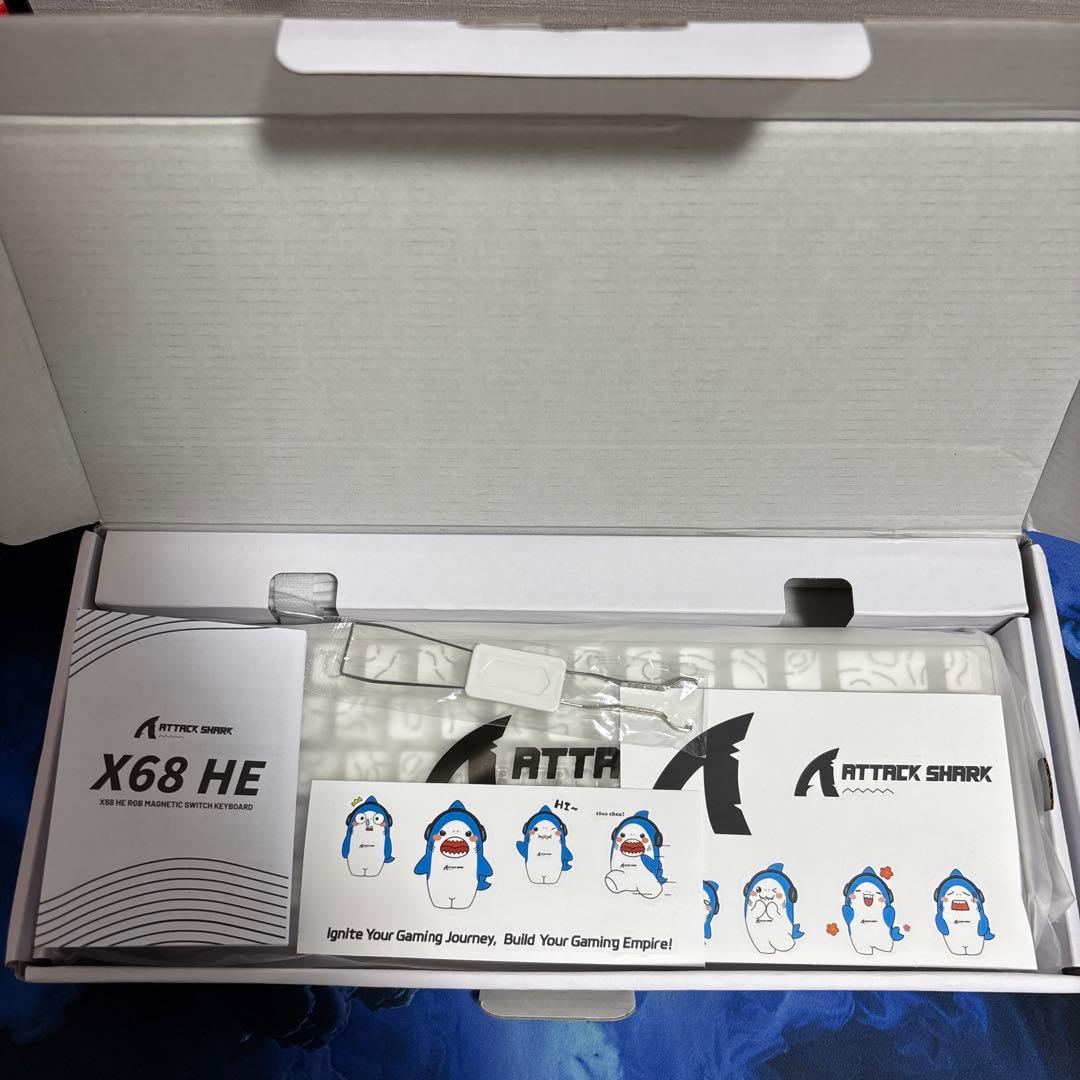 ATTACK SHARK X68 HE メカニカルキーボード