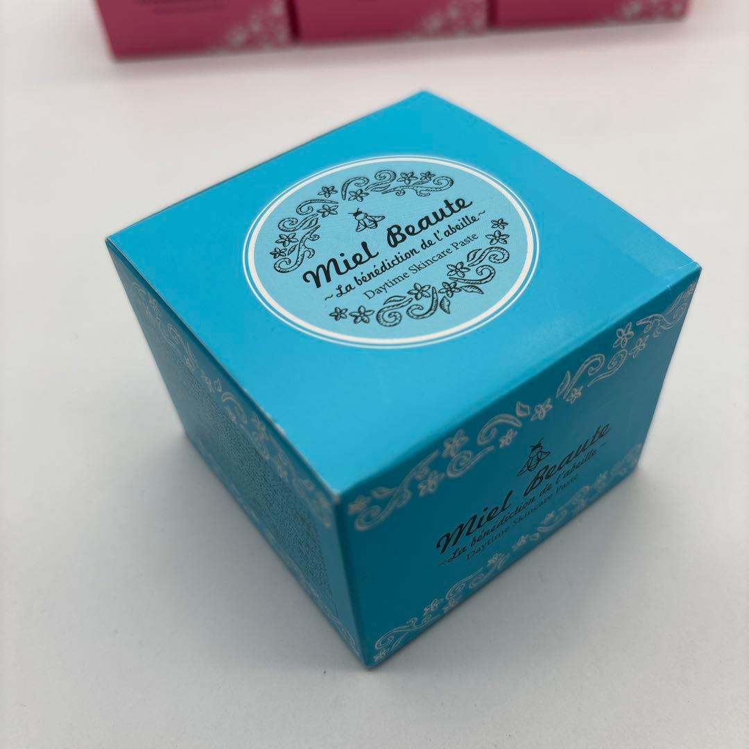 【未使用品】ミエルボーテ　デイタイムスキンケアペースト ピンク×3+バニラ×1