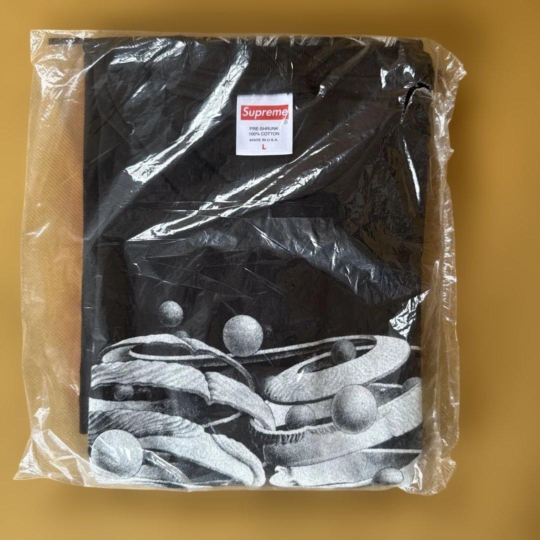 Supreme M.C. Escher Collage Tee ブラック L