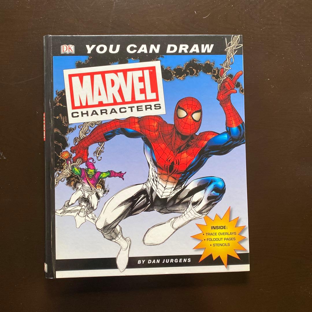 アート・デザイン・音楽 You can draw  MARVEL  CHARACTERS