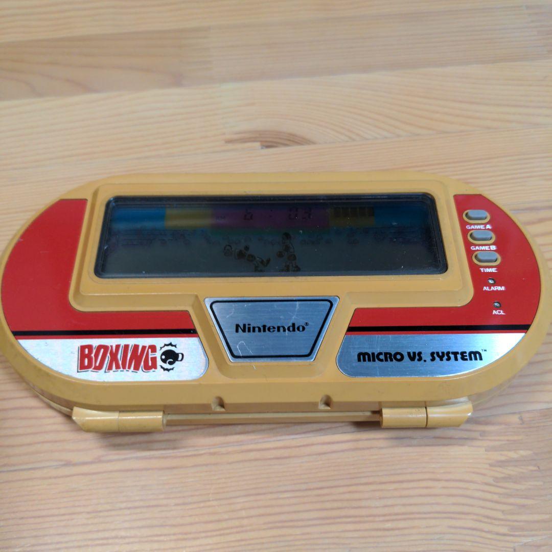 Nintendo Boxing（任天堂　ボクシング）　ゲームウオッチ　外観難あり