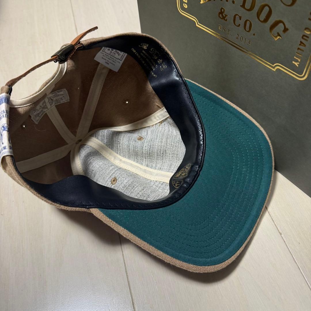 H.W. DOG & CO. ベージュ ベースボールキャップ