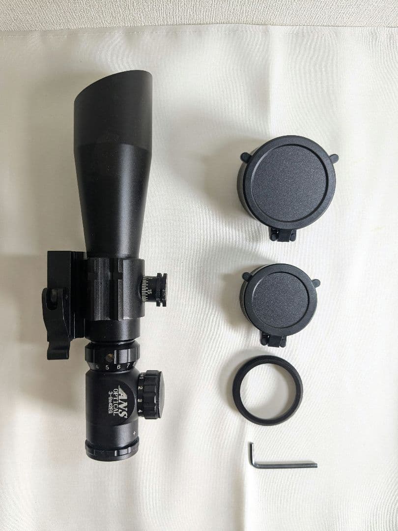 ライフルスコープ 3点まとめ売りANS OPTICAL KINGMAS サバゲー