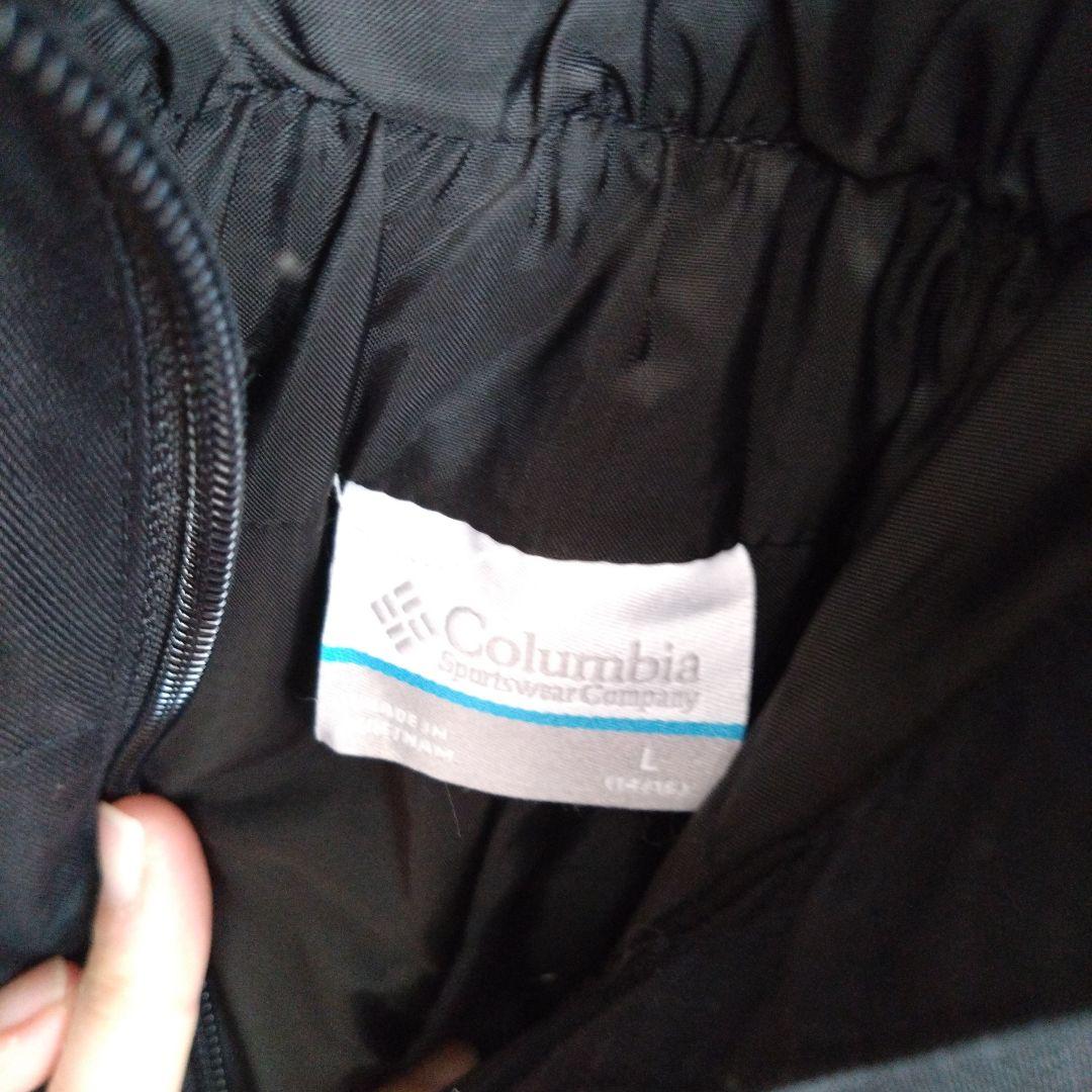 Columbia ブラック オーバーオール　Ｌサイズ