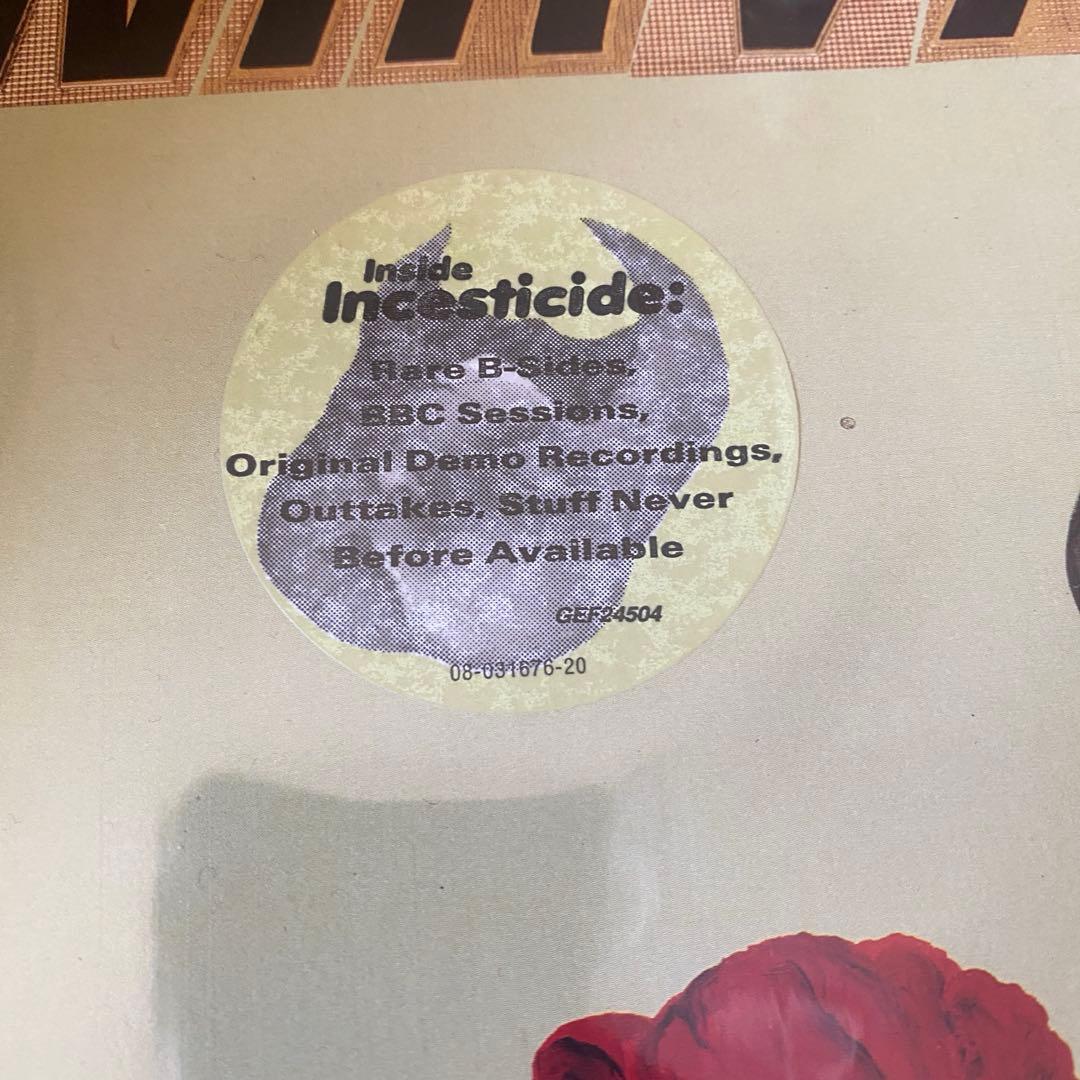 Nirvana Incesticide レコード GEF24504