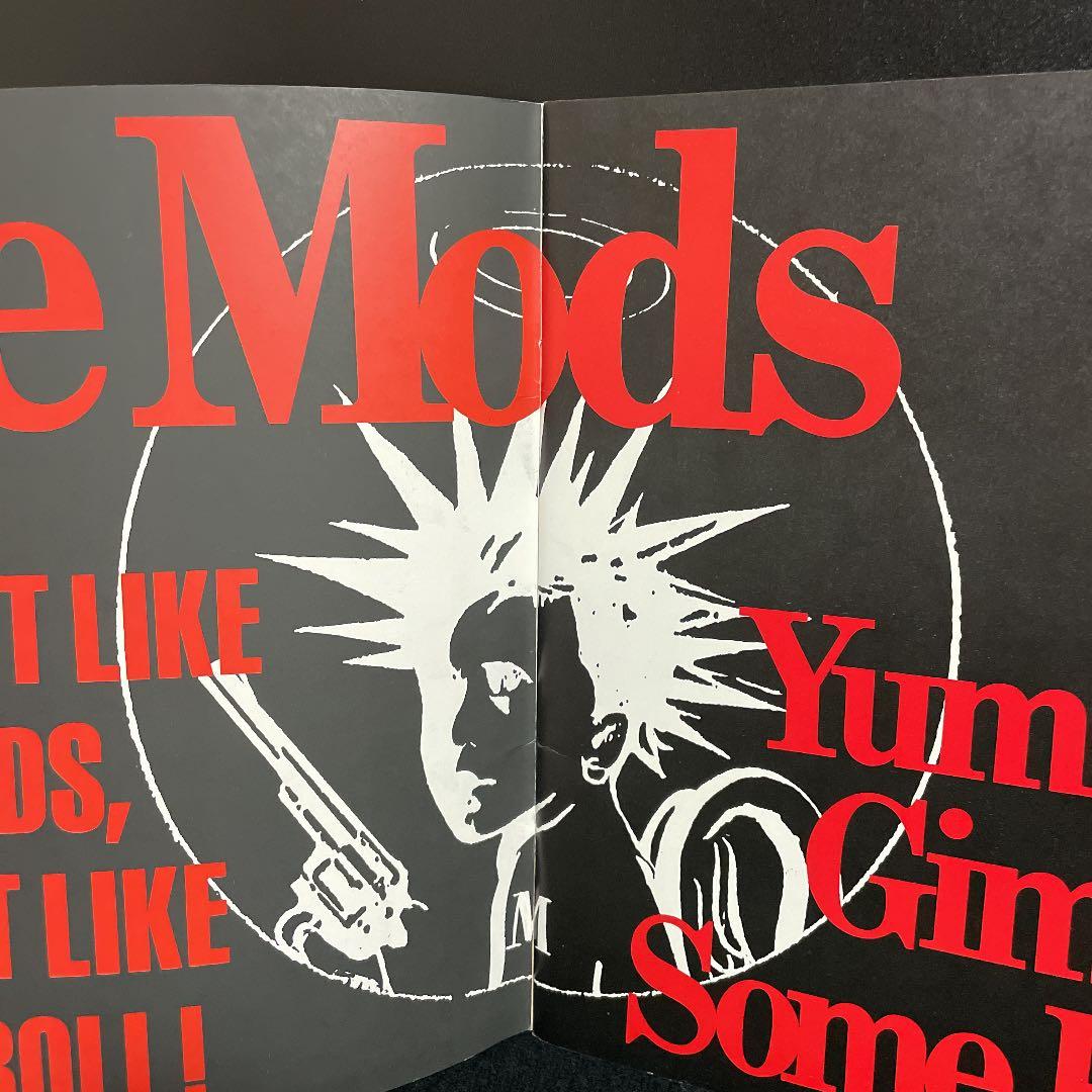 THE MODS Yum-Yum Gimme Some Round パンフレット