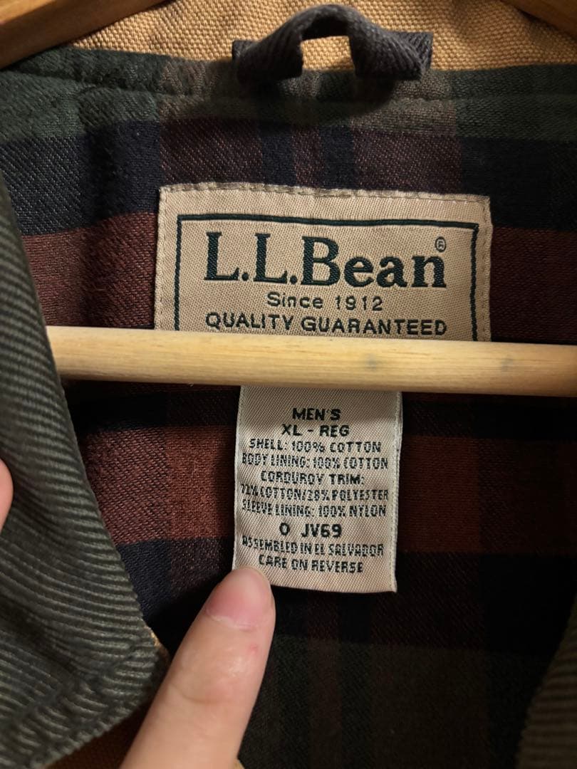 L.L.Bean ブラウン　カバーオール XL