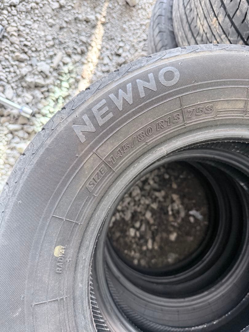 BRIDGESTONE NEWNO 145/80R13 75S 4本セット