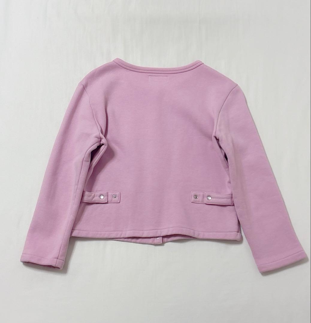 美品✨agnes b アニエスベー カーディガンプレッション ピンク 春 羽織