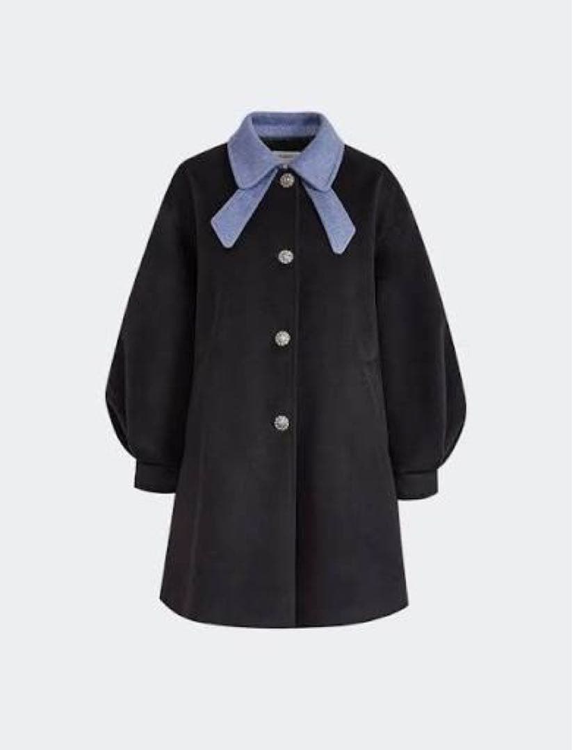 KOUSE ロングコート 黒