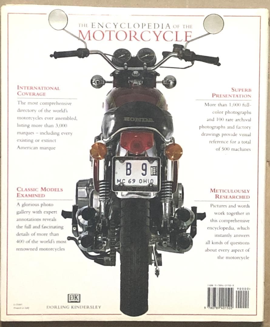 洋書 THE ENCYCLOPEDIA OF THE MOTORCYCLE