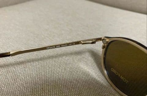 レア TOM FORD 眼鏡 マグネット・クリップオンタイプ 新品・正規品