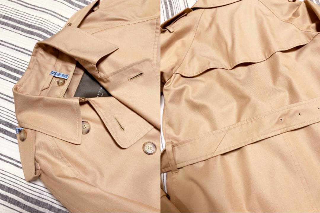MACKINTOSH LONDON ギャバジン トレンチコート ベージュ