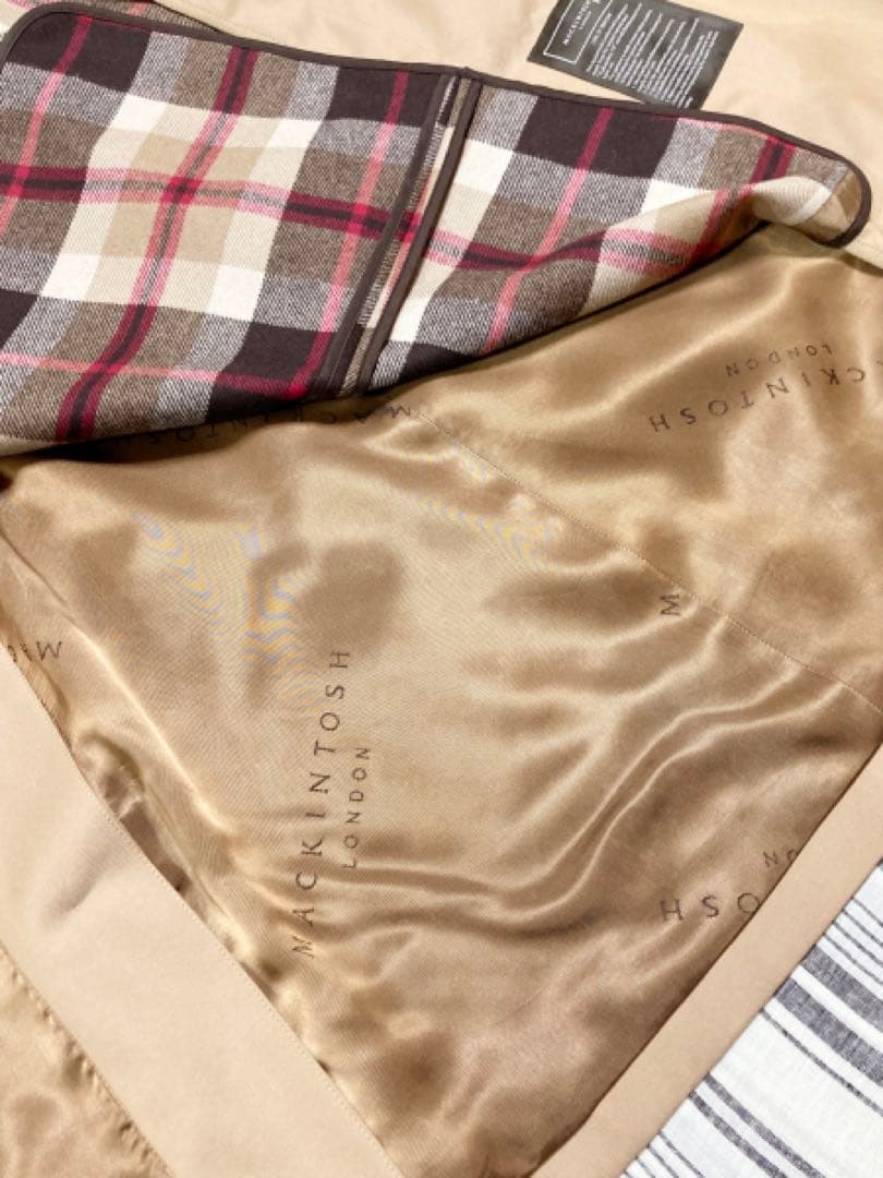 MACKINTOSH LONDON ギャバジン トレンチコート ベージュ