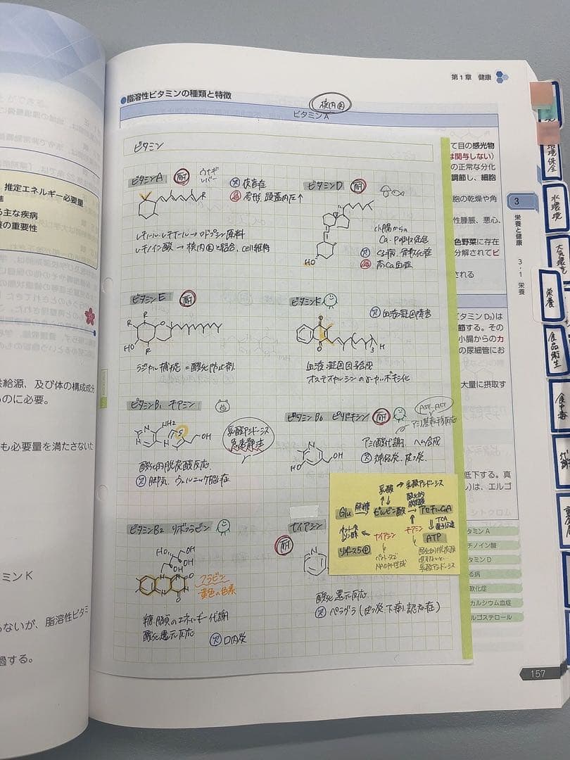 第111回薬剤師国家試験　青本　青問　書き込みあり