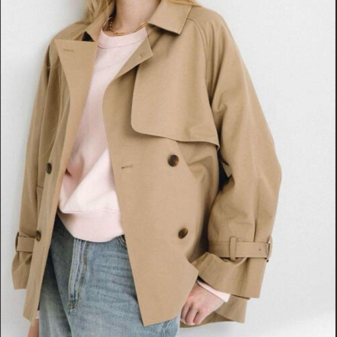 ★美品★アーバンリサーチサニーレーベル撥水ショートトレンチコート