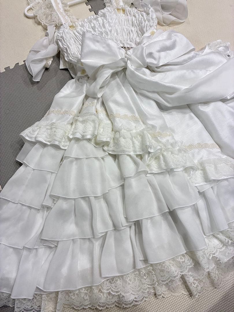 メタモルフォーゼ PrincessシャンタンアシメトリーフリルJSK