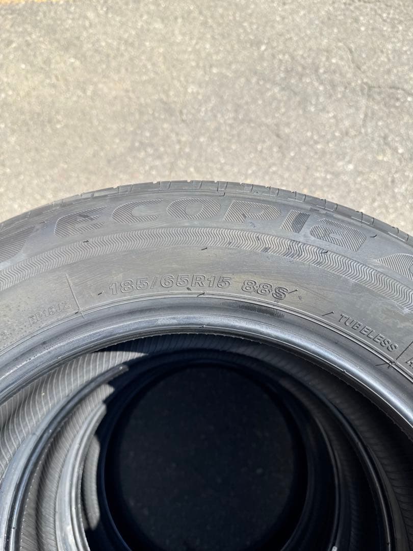 26年製走行20kmブリジストンEP150エコピア 185/65R15 88S
