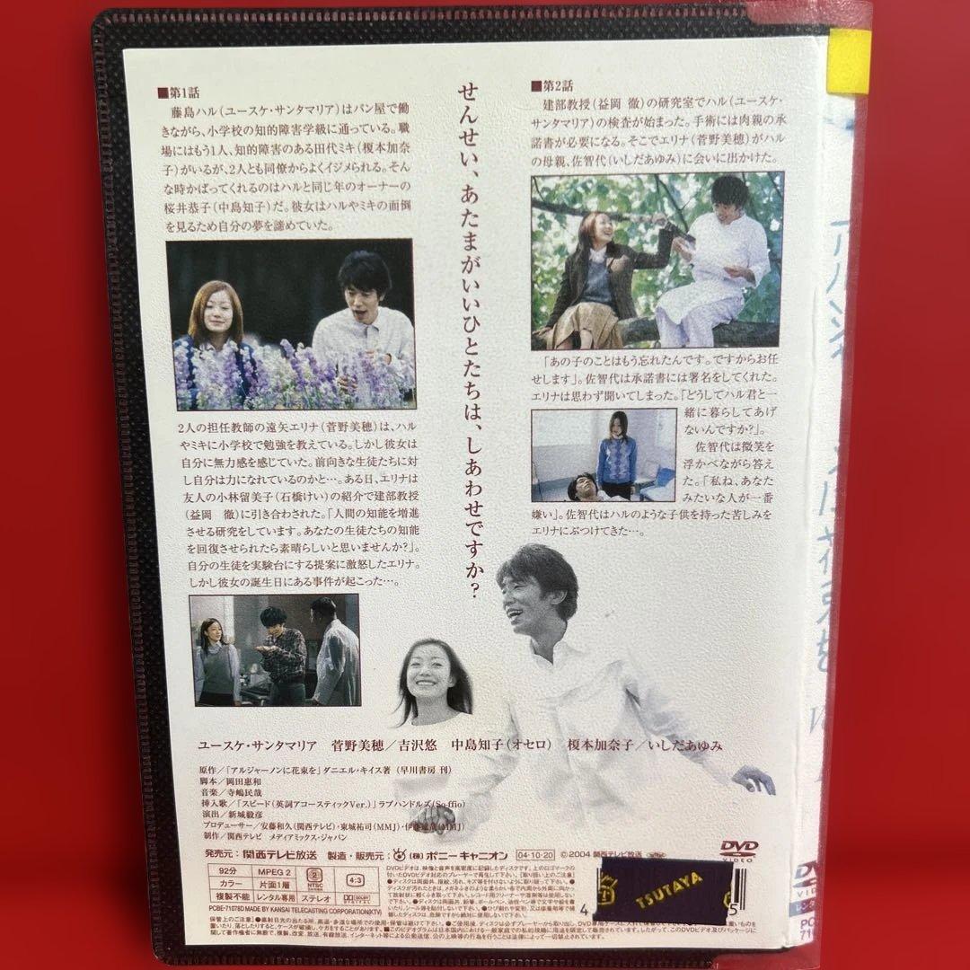 アルジャーノンに花束を　DVD　全巻セット　1巻〜6巻　全6巻　菅野美穂
