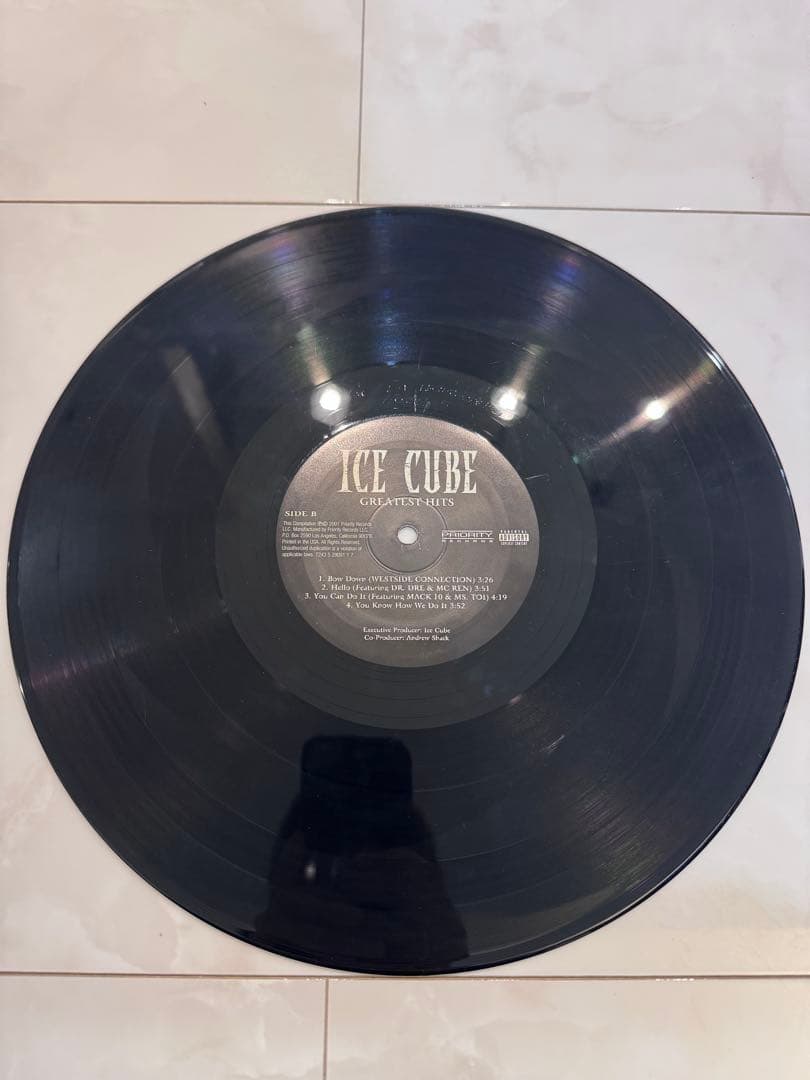 ICE CUBE Greatest Hits 2LP レコード シュリンク付