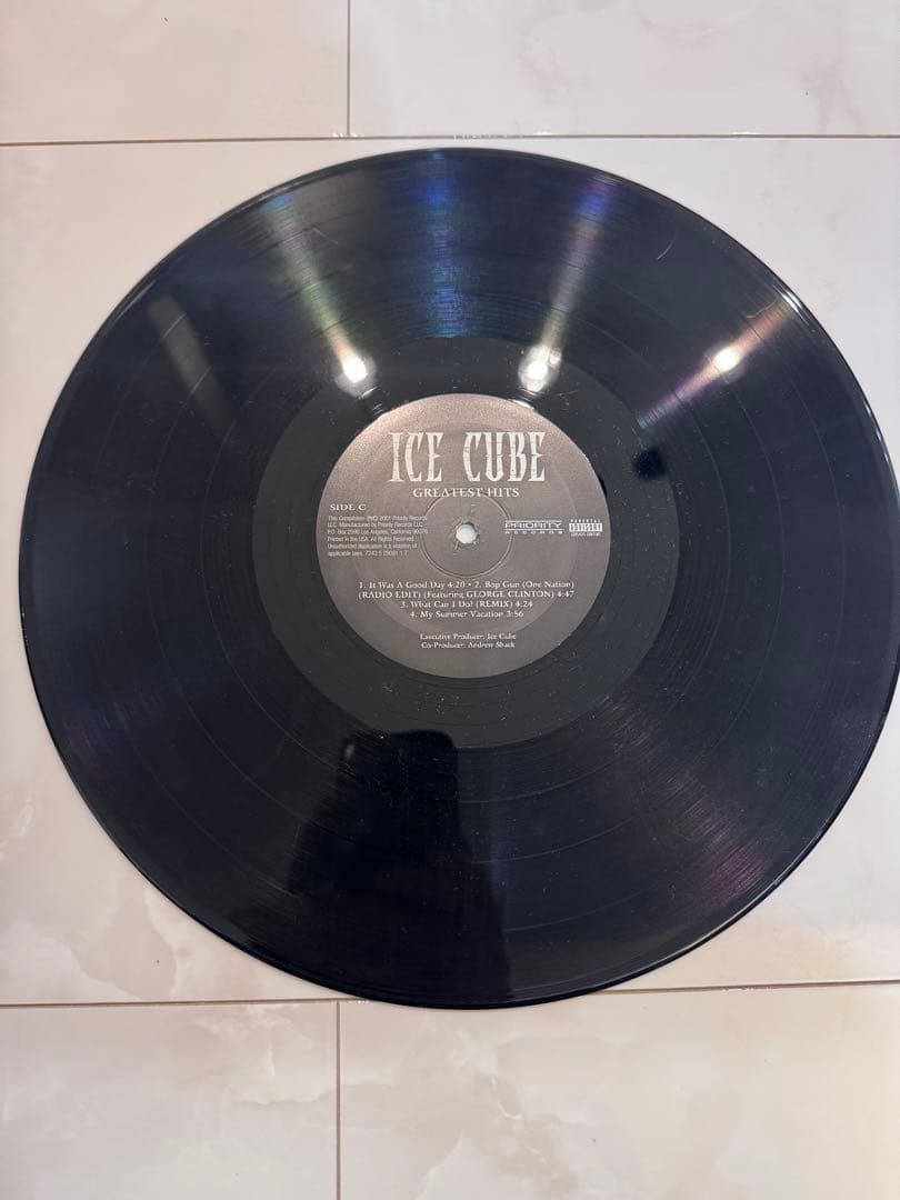 ICE CUBE Greatest Hits 2LP レコード シュリンク付