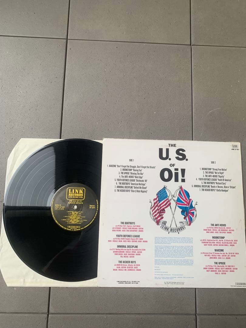 Various ‎– The U.S. Of Oi!
