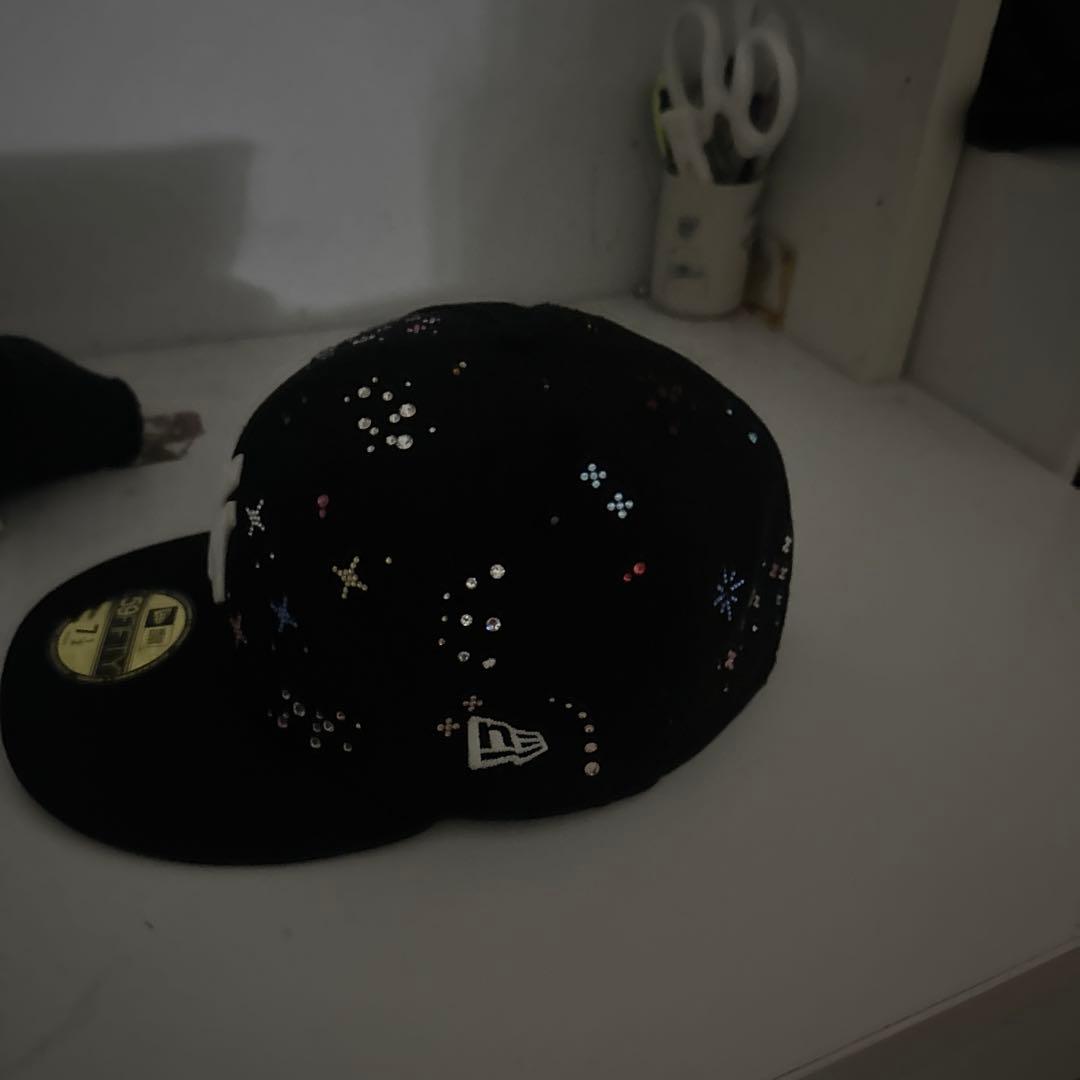 New Eraジュエルキャップ スワロフスキー　71/2