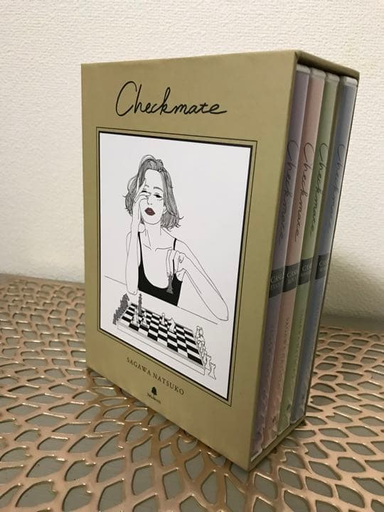 値下げ佐川奈津子CheckmateチェックメイトCD & DVD全4巻フルセット