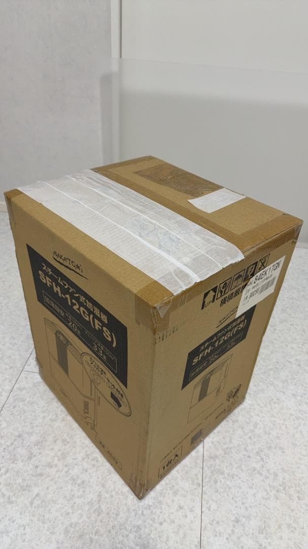 ナカトミ　スチームファン式加湿器　SFH-12　新品未開封　外箱傷あり