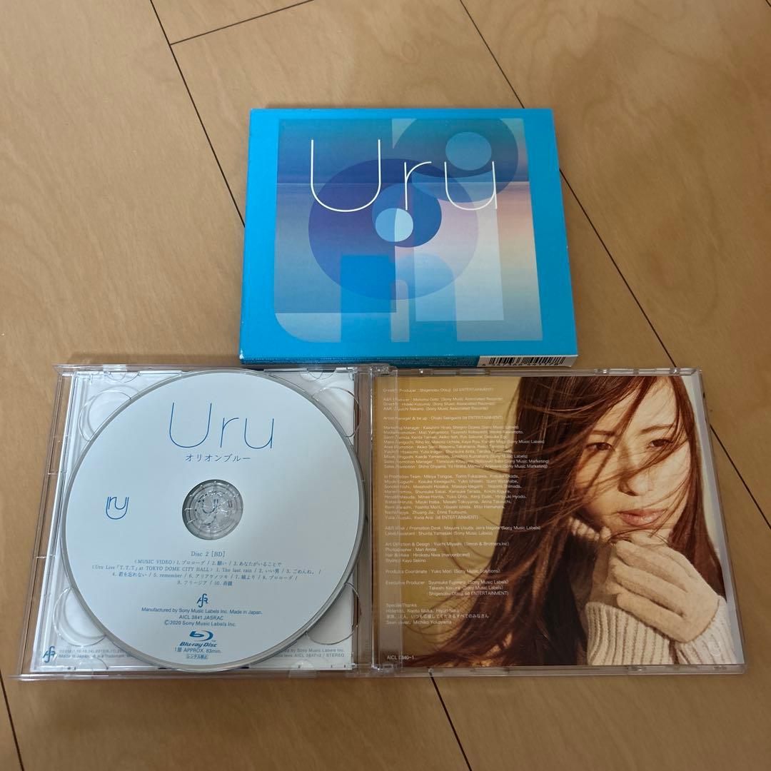 【即購入ok!!】Uru『オリオンブルー』初回限定Blu-ray付 映像盤