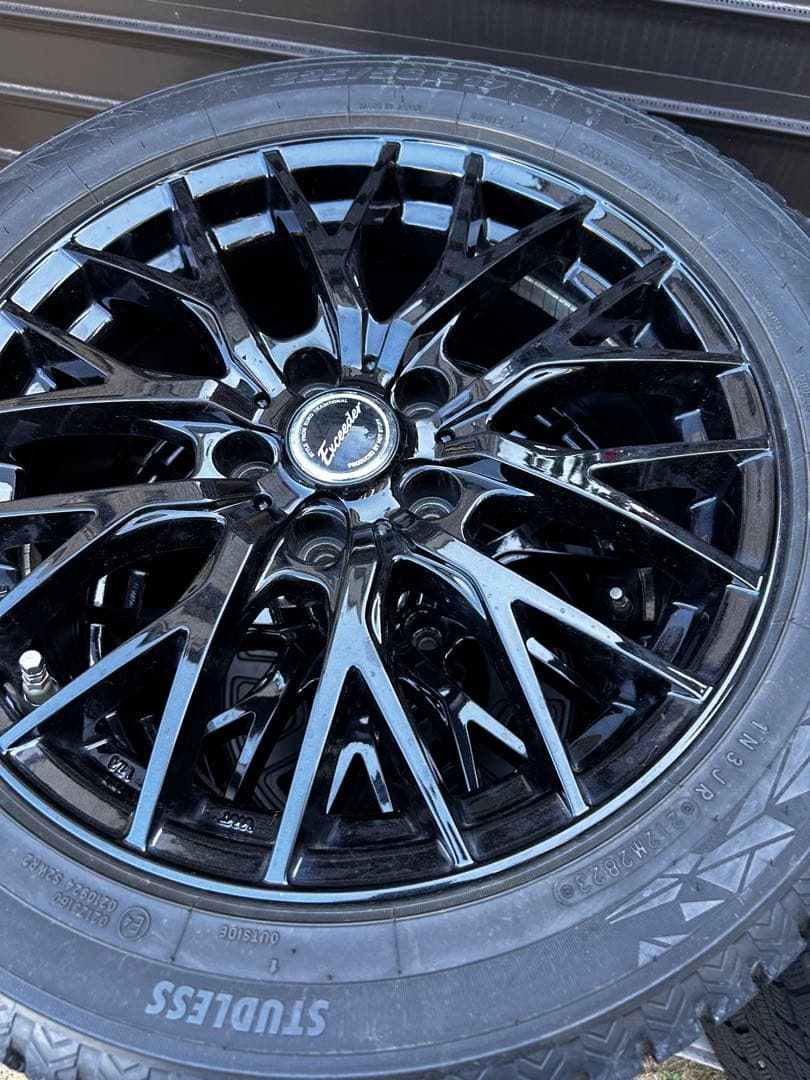 釣*郎様 送料込！2023年製スタッドレス　225/50R17 4本セット　溝あ